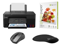 KIT CANON G2170 + MOUSE + MOUSE PAD + PAPEL FOTOGRAFICO